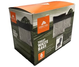 Reliance Brand Double Doodie 2L Portable Camping Toilet Plastic Waste Bags (6 Pack)