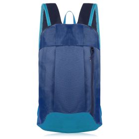 10L Outdoor Sport Backpack Waterproof Daypack Travel Knapsack Schoolbag for Sports Traveling Climbing Cycling Hiking (Option: SportBackPack Blue)