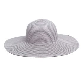 Goldcoast Sunwear Ashley Wide Brim Sun Hat (Color: Gray)
