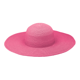 Goldcoast Sunwear Ashley Wide Brim Sun Hat (Color: Fuscia)